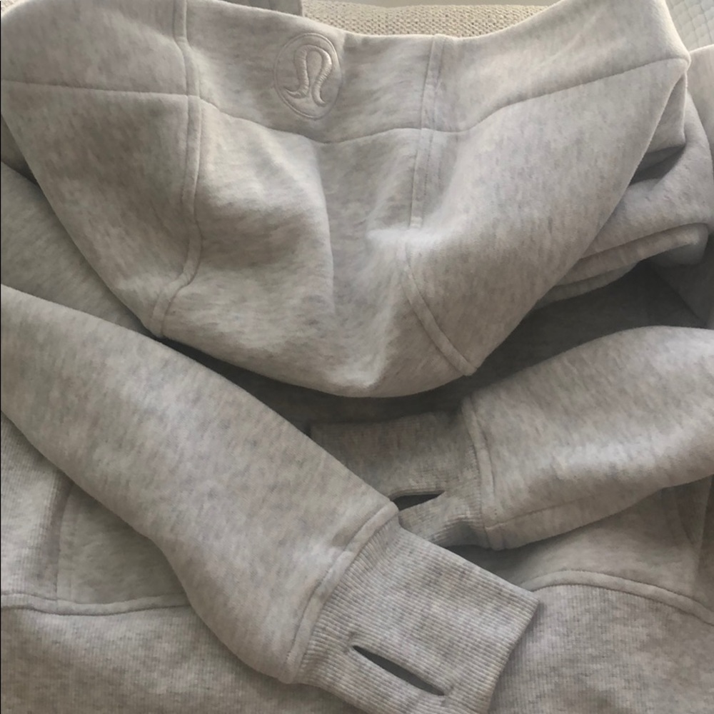 Scuba zip up hoodie Size 8